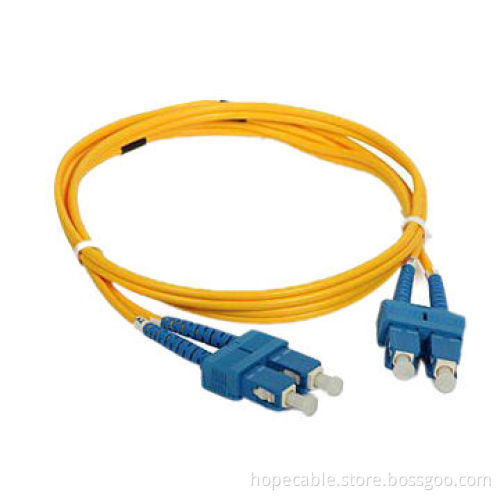 SC Fiber Optic Patch Cords, Used in CATV, Metro, Active Device Termination, Test Equipment
